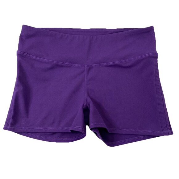 Fabletlics Athletic Bike Gym Work Out Shorts Womens size Small Purple - Picture 1 of 8
